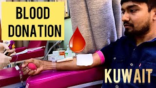 Blood donation in Kuwait donatedblood kuwait kuwaittravelvlog kuwaittamildiaries [upl. by Eiramyllek743]