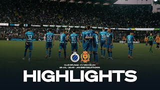 CLUB BRUGGE  KV MECHELEN  HIGHLIGHTS  20242025 [upl. by Esekram456]