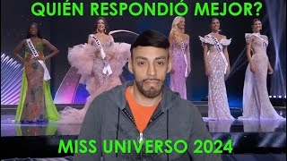 MISS UNIVERSO 2024 QUIÉN RESPONDIÓ MEJOR [upl. by Araeic]