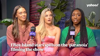 FBoy Island stars spills on the ‘paranoia’ filming the show  Yahoo Australia [upl. by Reiners]