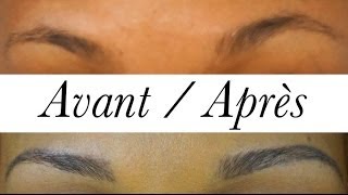 Pigmentation semipermanente des sourcils  Atelier du Sourcil [upl. by Nelleyram562]