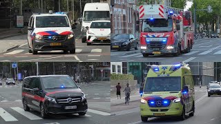 FullConrol Orgaandonatie sanquin politie brandweer amp ambulances met spoed in Rotterdam [upl. by Lezti567]