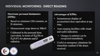 Radiation Monitoring Instruments Lecture 9 [upl. by Allimac]