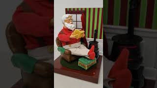 Gemmy Animated Singing Santa Claus 2002 Christmas Decoration [upl. by Flanna394]