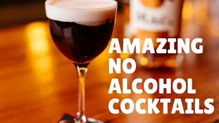 How to make 3 Tasty Non alcoholic Espresso Martinis Amaretto Sours ampquotNoquotjitos Lets Talk Drinks [upl. by Leola585]