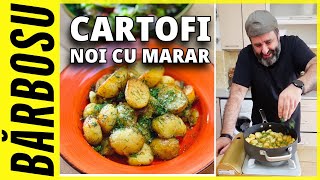 CARTOFI NOI CU MARAR SERVITI CU SALATA VERDE DE SEZON [upl. by Auhsej348]