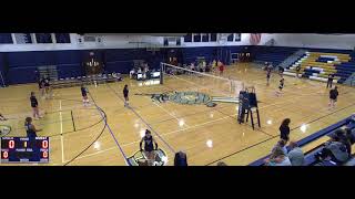 Roxbury High School vs Morris Knolls High School Womens Varsity Volleyball [upl. by Yordan155]