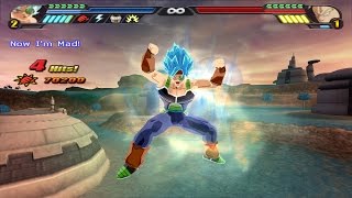 Bardock SSJGSSJ VS LSSJ Broly Dragon Ball Z Tenkaichi 3 mod [upl. by Cutty]