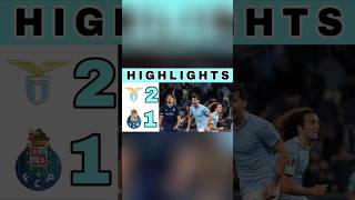 Lazio vs FC Porto Highlights amp Goals Europa League 2024  Liga Eropa  Today  sportnews short [upl. by Vilma171]