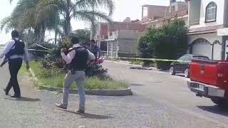 Operativo intenso por homicidio en Salamanca vinculan al hecho a policías ministeriales [upl. by Elocel]