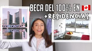 Beca COMPLETA para estudiar en la MEJOR universidad de CANADÁ 🇨🇦 [upl. by Attenal992]