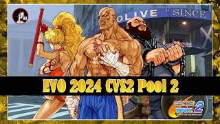 EVO 2024 Pool 2 I Capcom vs SNK 2【カプエス2】 [upl. by Nnylharas]