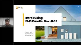 Feb 23 2024 Webinar SolaX BMS Parallel BoxII G2 Introduction [upl. by Attenehs]