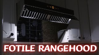 Unleashing the Beast Fotile Rangehood 7505 Full Review for Heavy Smoke Kitchens [upl. by Ecnarret]