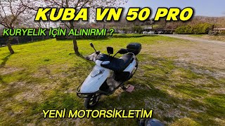 YENİ PAKETCİ MOTORUM KUBA VN 50 PRO 80 CC  İNCELEME ALINIRMI YOKUŞ PERFORMANSI NASIL [upl. by Gahan912]