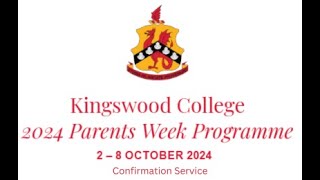 Kingswood College 2024 Parents Week [upl. by Ahasuerus]