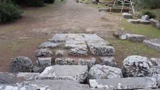 Epidaurus 2  The Main Entrance Sacred Way [upl. by Heinrik]