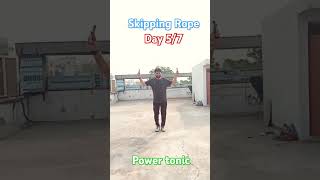 Skipping rope रस्‍सी कूदना is a great fullbody exercise that boosts cardiovascular fitness [upl. by Shay]