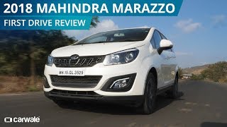 2018 Mahindra Marazzo  First Drive Review  CarWale [upl. by Assi]