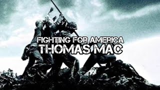 Thomas Mac  Fighting For America Vertical Lyric Video 2023 Thanksgiving Special [upl. by Mojgan]