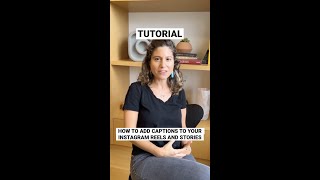 How to Add Captions and Make Your Instagram Reels amp Stories More Accessible shorts [upl. by Charters300]