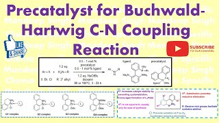 Precatalyst for BuchwaldHartwig CN Coupling Reaction [upl. by Messing944]