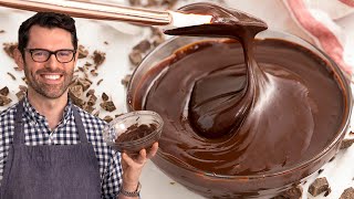 Chocolate Ganache Recipe  All My Tips and Tricks [upl. by Dosh698]