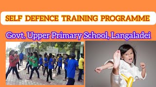 TRAINING PROGRAMME SELF DEFENCE  NUPS LANGALADEI [upl. by Blumenthal]