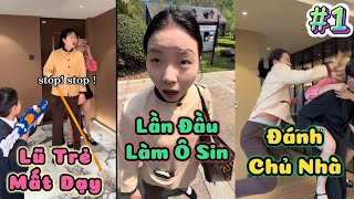 Tiểu Hý Làm Ô Sin Nhà Giàu  Cười Ẻ  Tập 1  Ô Sin Là Ông Nội  Quyên Quạ [upl. by Blinny813]