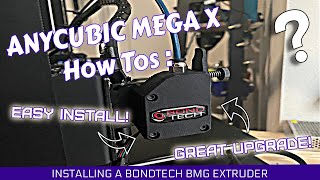 Upgrade your Extruder on the Anycubic Mega X [upl. by Noit724]