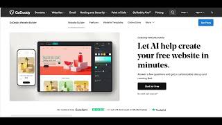🔥 GoDaddy Website Builder Review Quick and Easy Website Creation [upl. by Steffi]