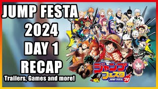 Jump Festa 2024 Day 1 Recap  Jujutsu Kaisen My Hero Academia Haikyuu and more [upl. by Nedda]