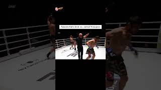 Tawanchais kick vs Jamal Yusupov [upl. by Erdnaid]