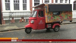 India to UK in a tuktuk autorickshaw [upl. by Hawkie]