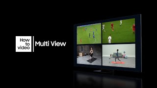 How to use Multi View with Neo QLED  Samsung [upl. by Tabitha674]