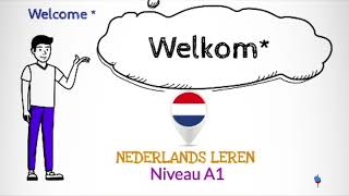 NEDERLANDS LEREN NT2 Grammaticales 1 GROETEN Taalcompleet A1 [upl. by Sabah]