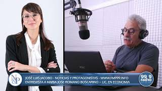 MARIA JOSE ROMANO BOSCARINO EN NOTICIAS amp PROTAGONISTAS 15022022 [upl. by Ylhsa664]