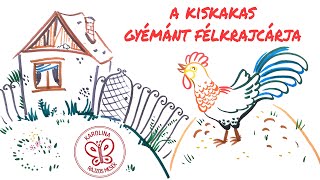 Rajzos mese A kiskakas gyémánt félkrajcárja 🐓 [upl. by Annelg]