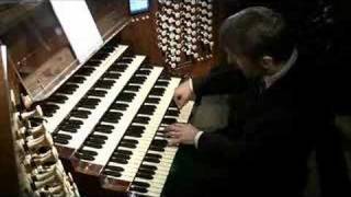 Olivier Latry at the organ at the Cathedral of Notre Dame [upl. by Vinna]