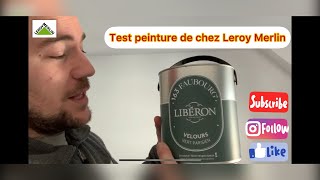 Je teste la peinture Libéron de chez leroymerlinfr [upl. by Ianthe882]