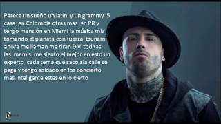 Nicky jam Ganador Fenix Letra [upl. by Rick726]