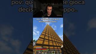 POV QUELLAMICO CHE GIOCA TROPPO A MINECRAFT [upl. by Condon]