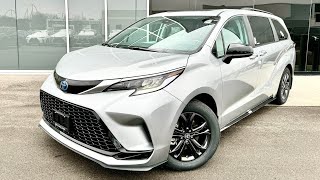 THE HOTTEST MINIVAN on the planet 2024 Toyota Sienna XSE AWD review [upl. by Kliman]