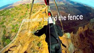 Hang Gliding the Anticline Overlook Canyonlands National Park [upl. by Annaillil]