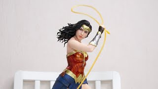 WONDER WOMAN 1984 MOVIE WONDER WOMAN ARTFX STATUE KOTOBUKIYA [upl. by Elockin]