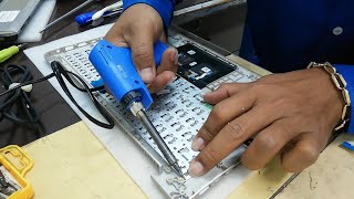 Laptop Asus A411U Keyboard replacement [upl. by Bertle]