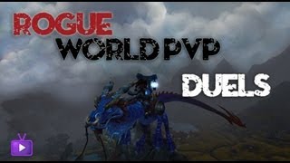 WoW Rogue PvP World PvP amp Duels MoP Lvl 90 [upl. by Solhcin]