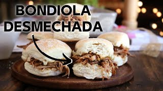 🐷 Espectaculares SÁNDWICHES de BONDIOLA DESMECHADA para disfrutar en familia 🐷 [upl. by Aerised]