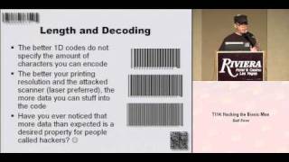 DEFCON 16 Toying with Barcodes [upl. by Arikat]