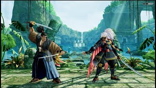 Samurai Shodown  Jubei VS Yashamaru [upl. by Alaine921]